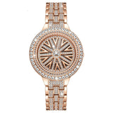 Rhinestone Ladies Spinning Quartz Watch 1