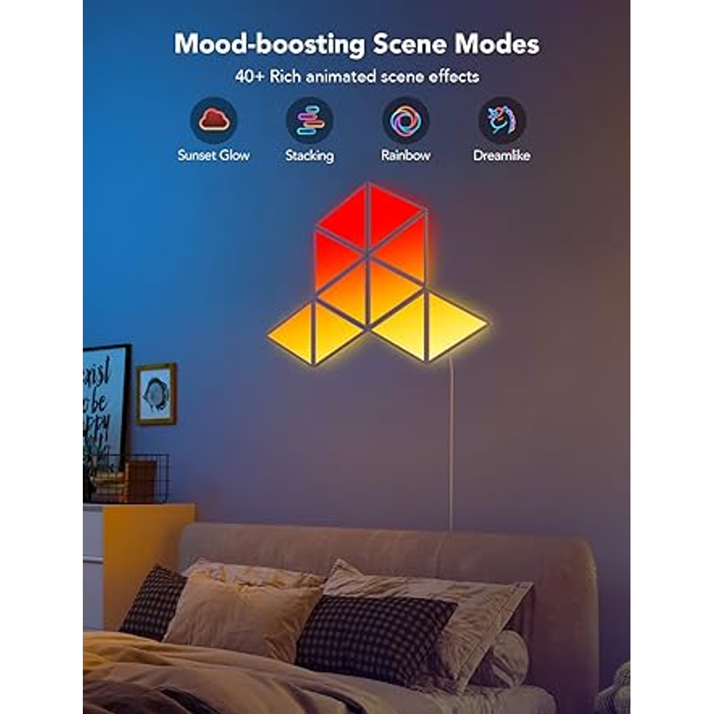 Rhythm Music Quantum Light Triangle 5