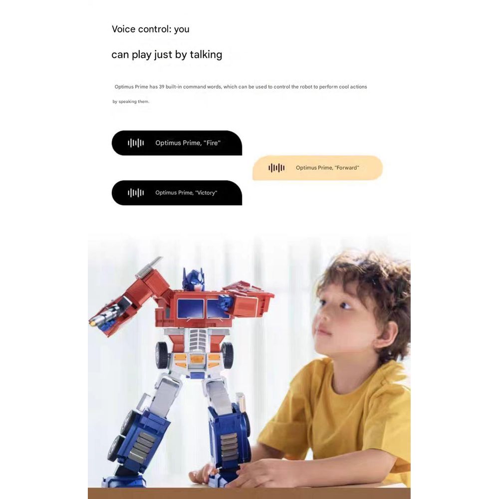 Robosen Optimus Prime G1 Transforming Robot 5