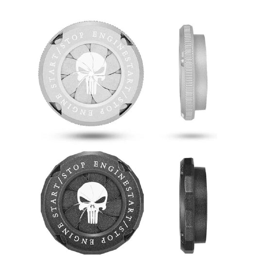 Rotatable Car Push Punisher Button Cover 2