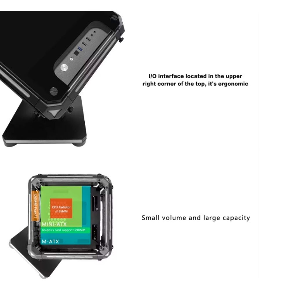 Rubik's Cube M-ATX CPU Cabinet Case 4