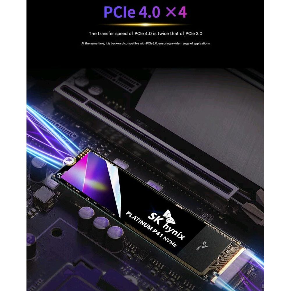 SK hynix P41 2TB NVME PCIe4.0 Solid State Drive 4