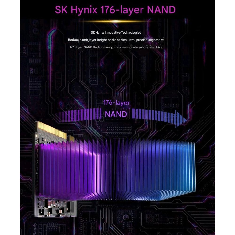 SK hynix P41 2TB NVME PCIe4.0 Solid State Drive 5