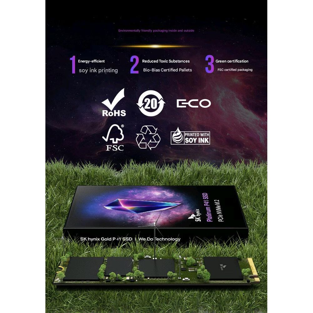 SK hynix P41 2TB NVME PCIe4.0 Solid State Drive 6