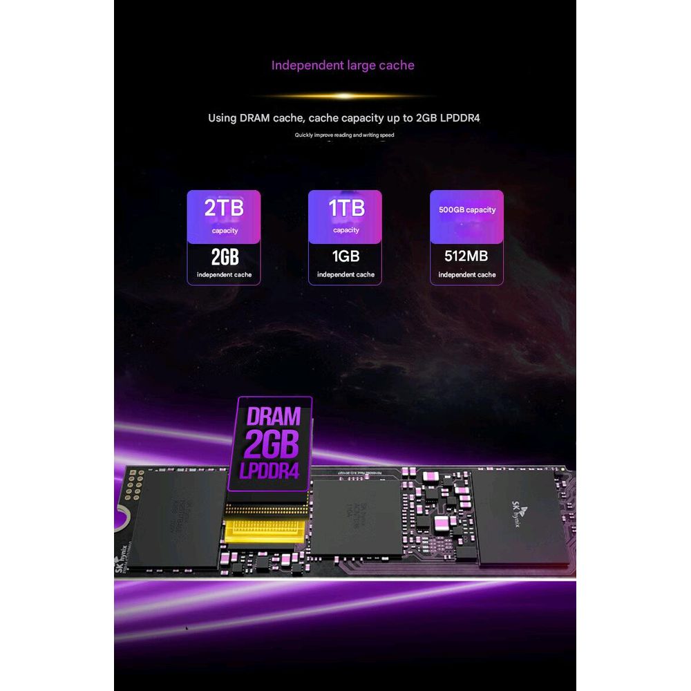 SK hynix P41 2TB NVME PCIe4.0 Solid State Drive 7