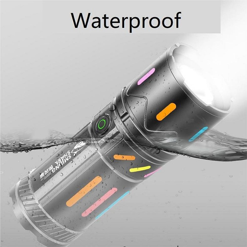 SMILING SHARK SD8102A Super Bright Flashlight 9