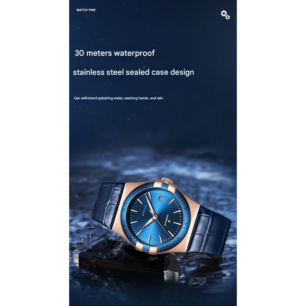 SOLLEN Dial Mechanical Men's Watch 6