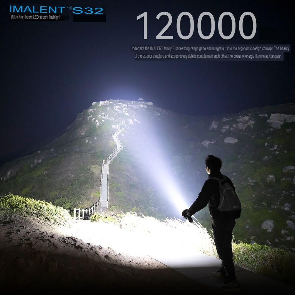 SR32 Ultra Bright 120000 Lumens Flashlight 5