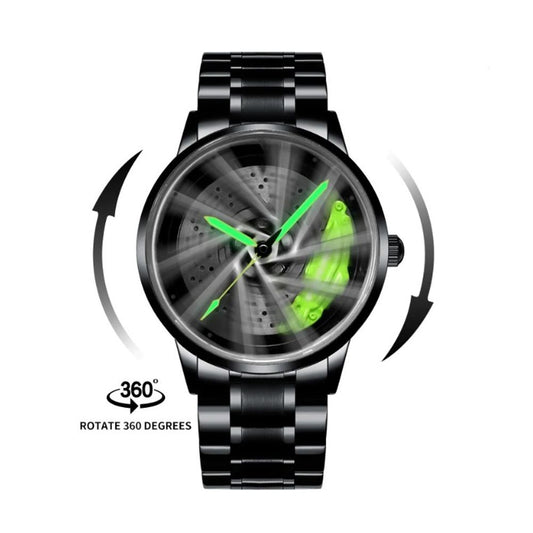 SVJ Men's Spinning Wheel Watch 1