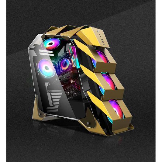 Sabertooth Gaming Chassis ATX CPU Cabinet Case 2