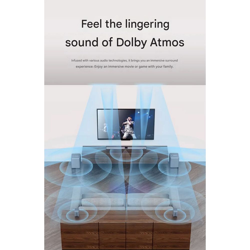 Sansui 99C Dolby Atmos Wireless Home Theater Full Set 3