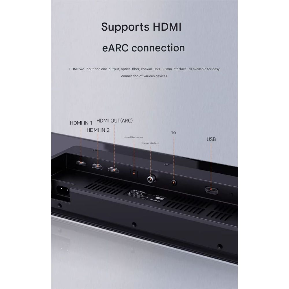 Sansui 99C Dolby Atmos Wireless Home Theater Full Set 6