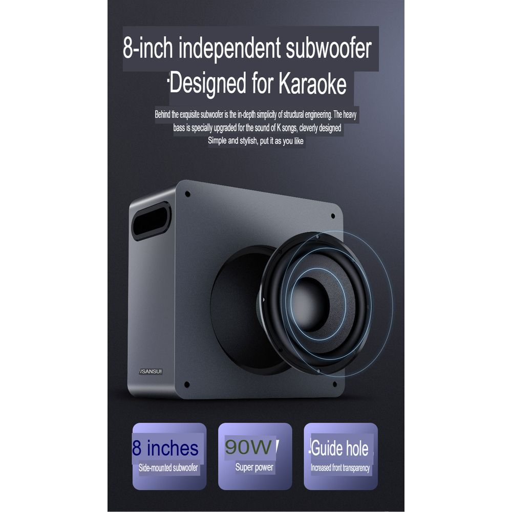 Sansui DV-93B TV 5.1 Channel Home Theater Set 5