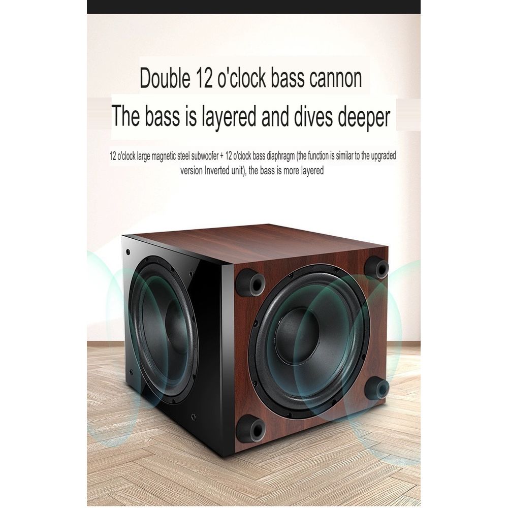 Sansui SP4-15 12-inch Heavy Bass Active Subwoofer Speaker 2