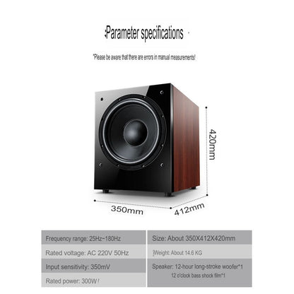 Sansui SP4-15 12-inch Heavy Bass Active Subwoofer Speaker 6