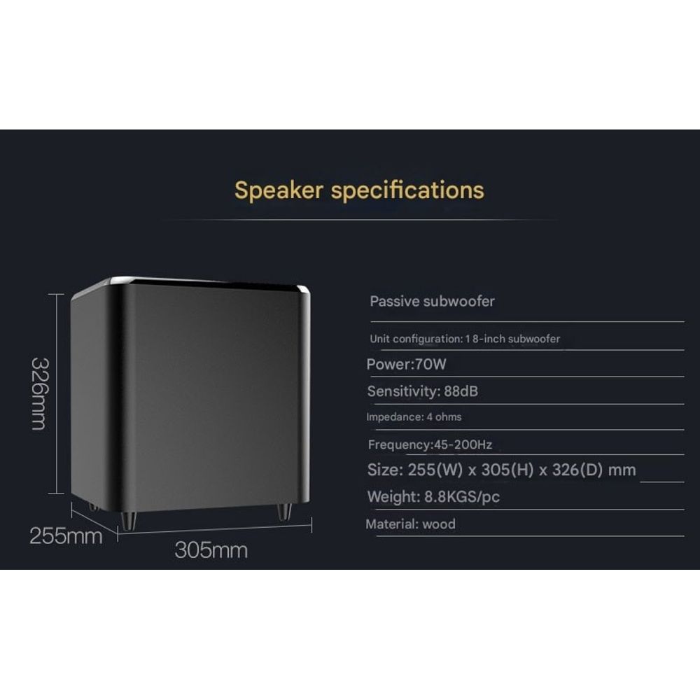 Sansui T5 Ceiling Speakers Home Theater Full Set 8