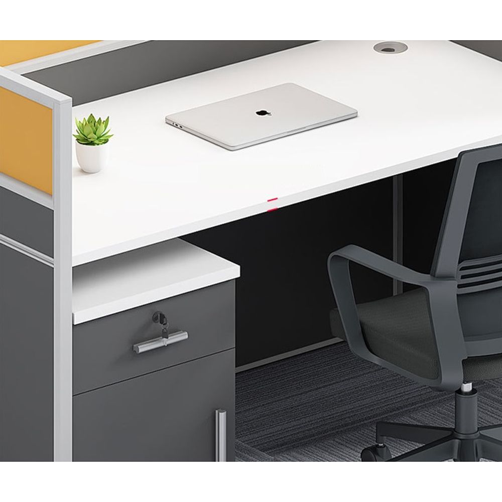 Simple Screen Workstation Computer Desk 2