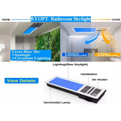 Smart Blue Sky Ceiling Lamp Panel 3