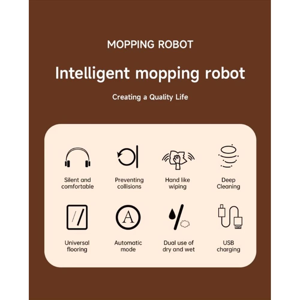 Smart Mopping Machine Wet And Dry Sweeper 6