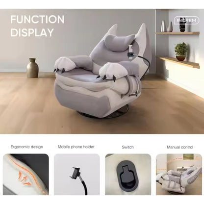 Smart Recliner with Cat Claw Design 6