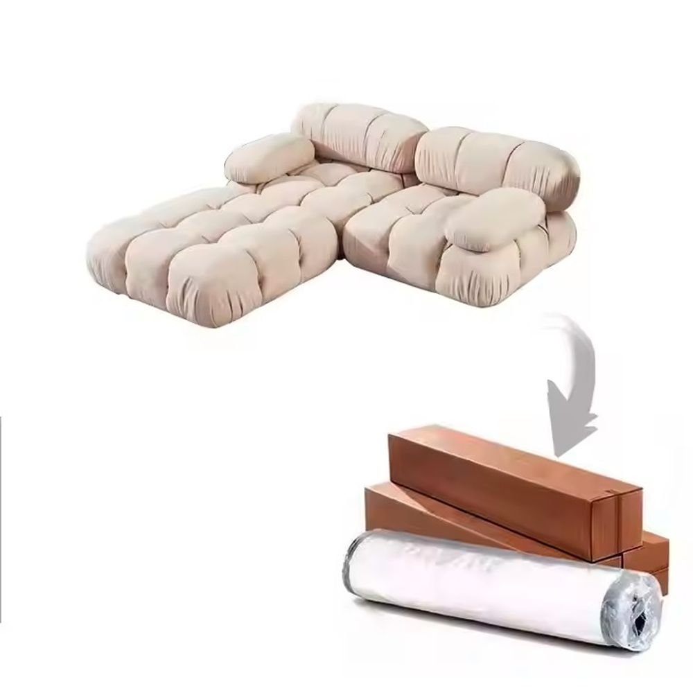 Sofas Compression Combination Sofa With Chaise 4