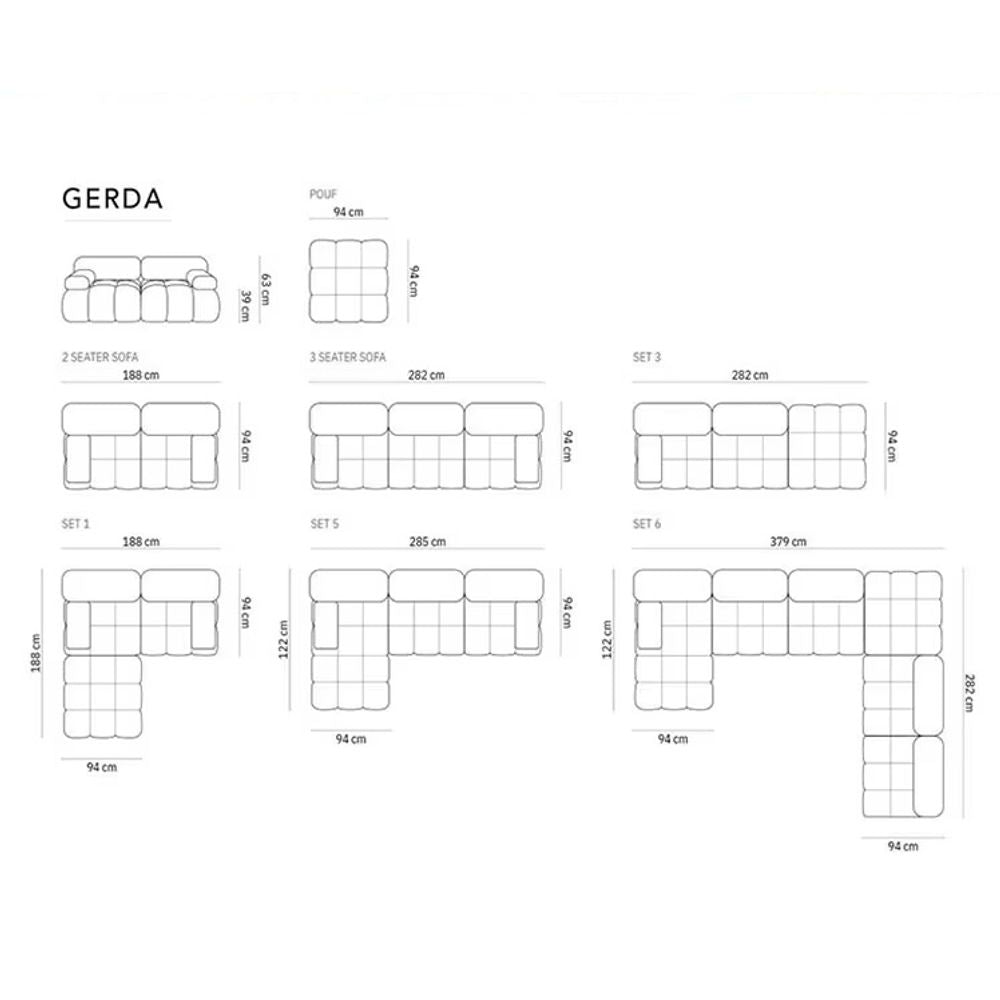 Sofas Compression Combination Sofa With Chaise 6
