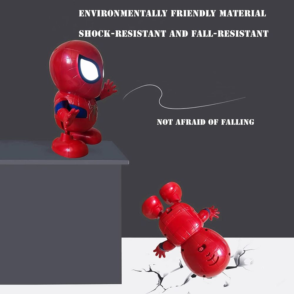 Spiderman Interactive Dancing Robot Toy with LED 5