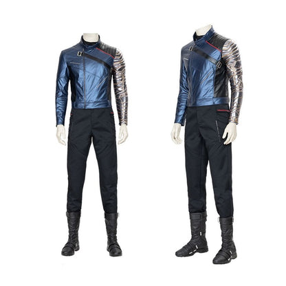 The Falcon and the Winter Soldier Bucky Barnes Cosplay Costume 2