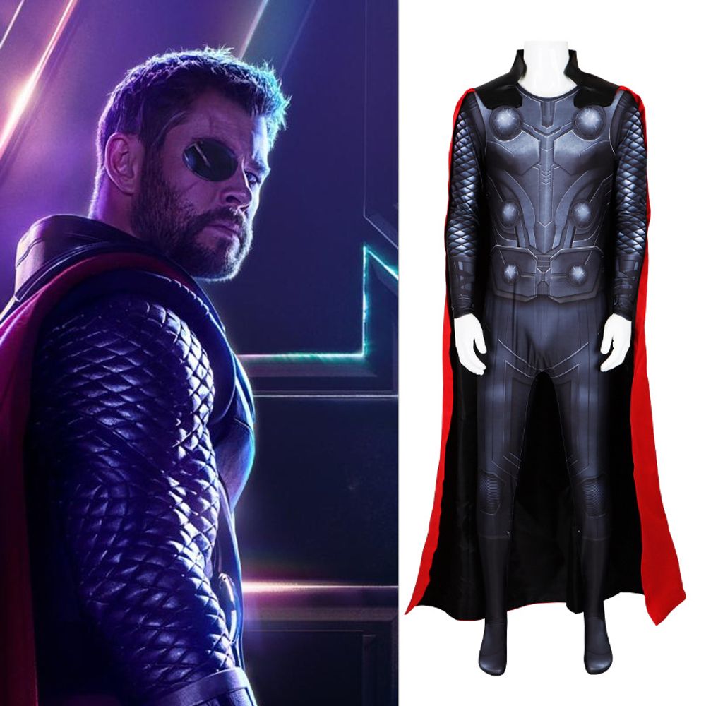 Thor Avengers Infinity War Cosplay Costume 1