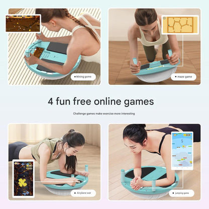 Three In One Semicircular Yoga Balance Ball 5