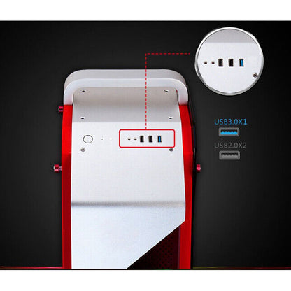 Unicorn ATX Water-Cooled CPU Gaming Cabinet Case 4