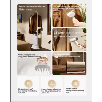 Vertical Hanging steam Iron Machine 3