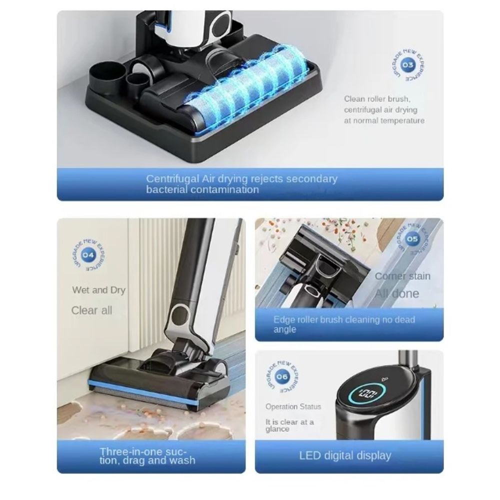 Wireless Mopping & Suction Sweeper 9