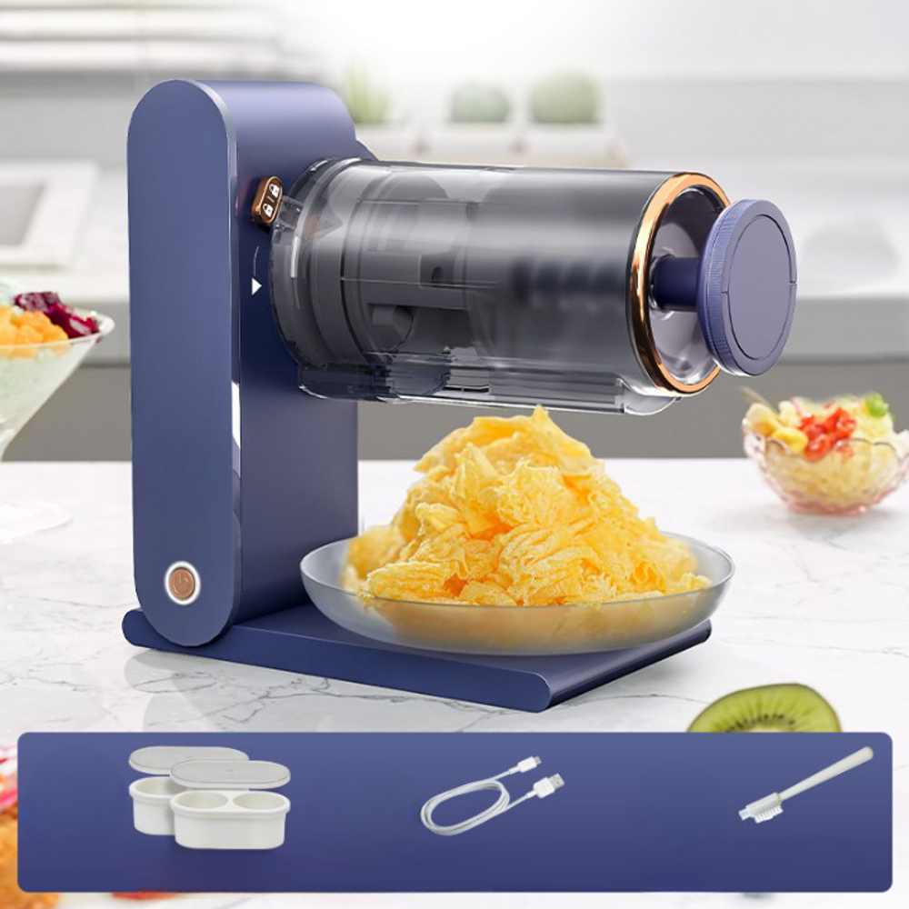 Wireless Portable Electric shaved Ice Machine 2