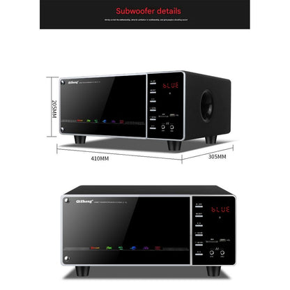 Wireless Surround Speakers Home Theater Full Set 7