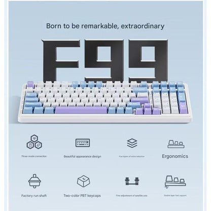 Wolf Spider F99 Starfall Condensation Gaming Keyboard 3