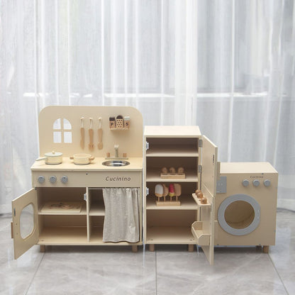 Wooden Kitchen Set for Kids 3