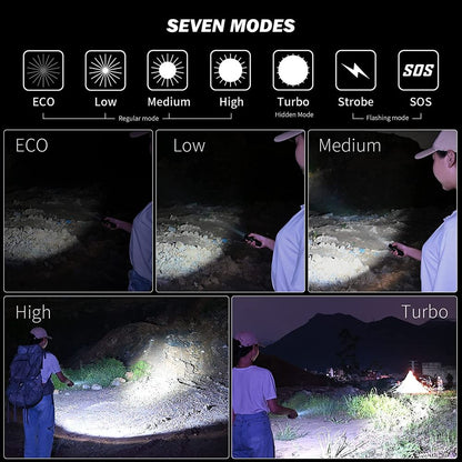 Wuben C2 Long Battery Flashlight 3