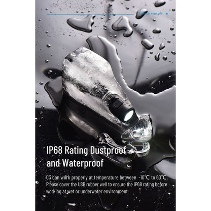 Wuben C3 Emergency Portable Flashlight 4