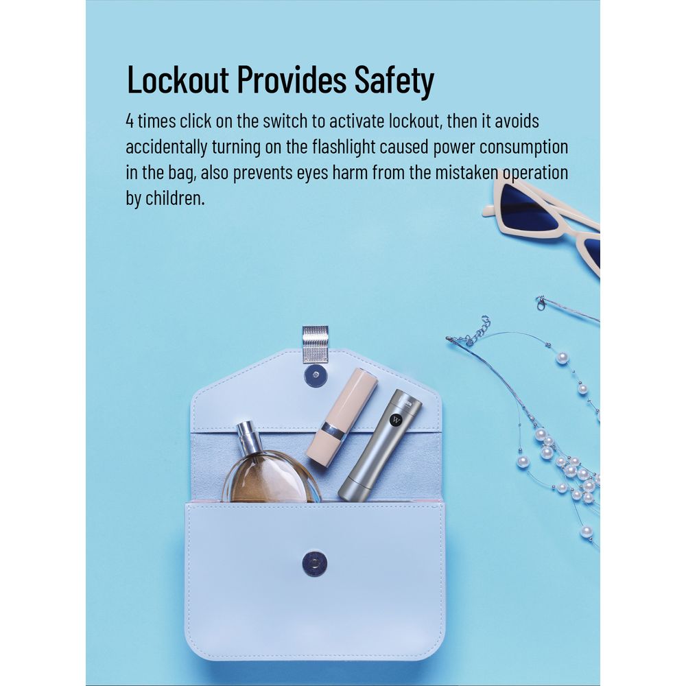 Wuben C5 Long-Range Flashlight 4