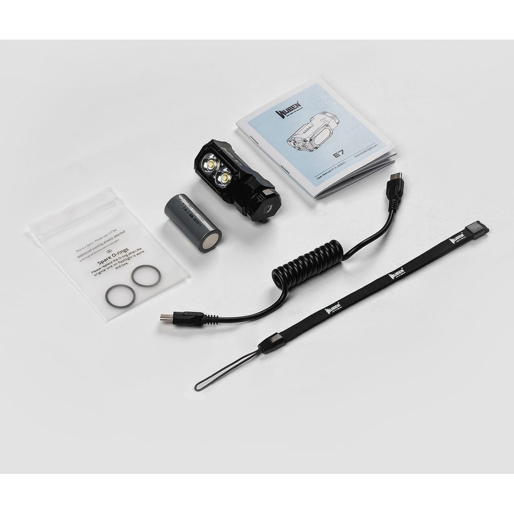 Wuben E7 1800 Lumens Rechargeable Headlight 8