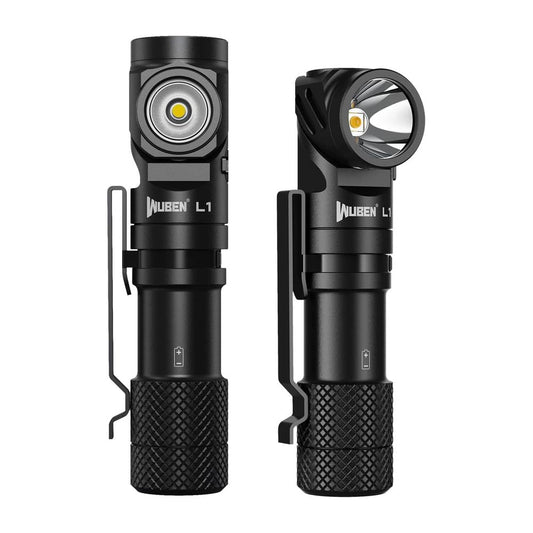 Wuben L1 Rotatable Double Lamp Head Flashlight 1