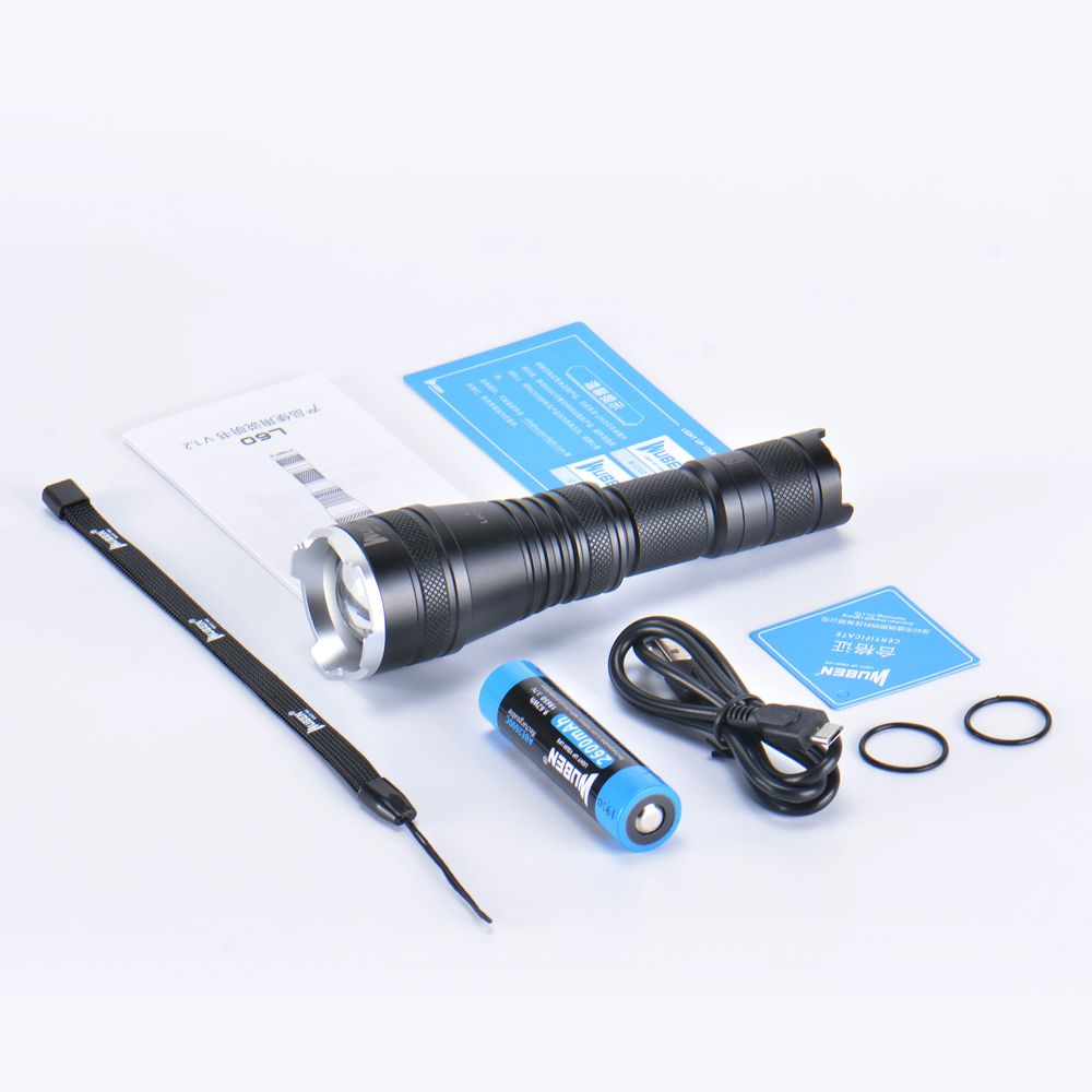 Wuben L60 Rechargeable Flashlight 5