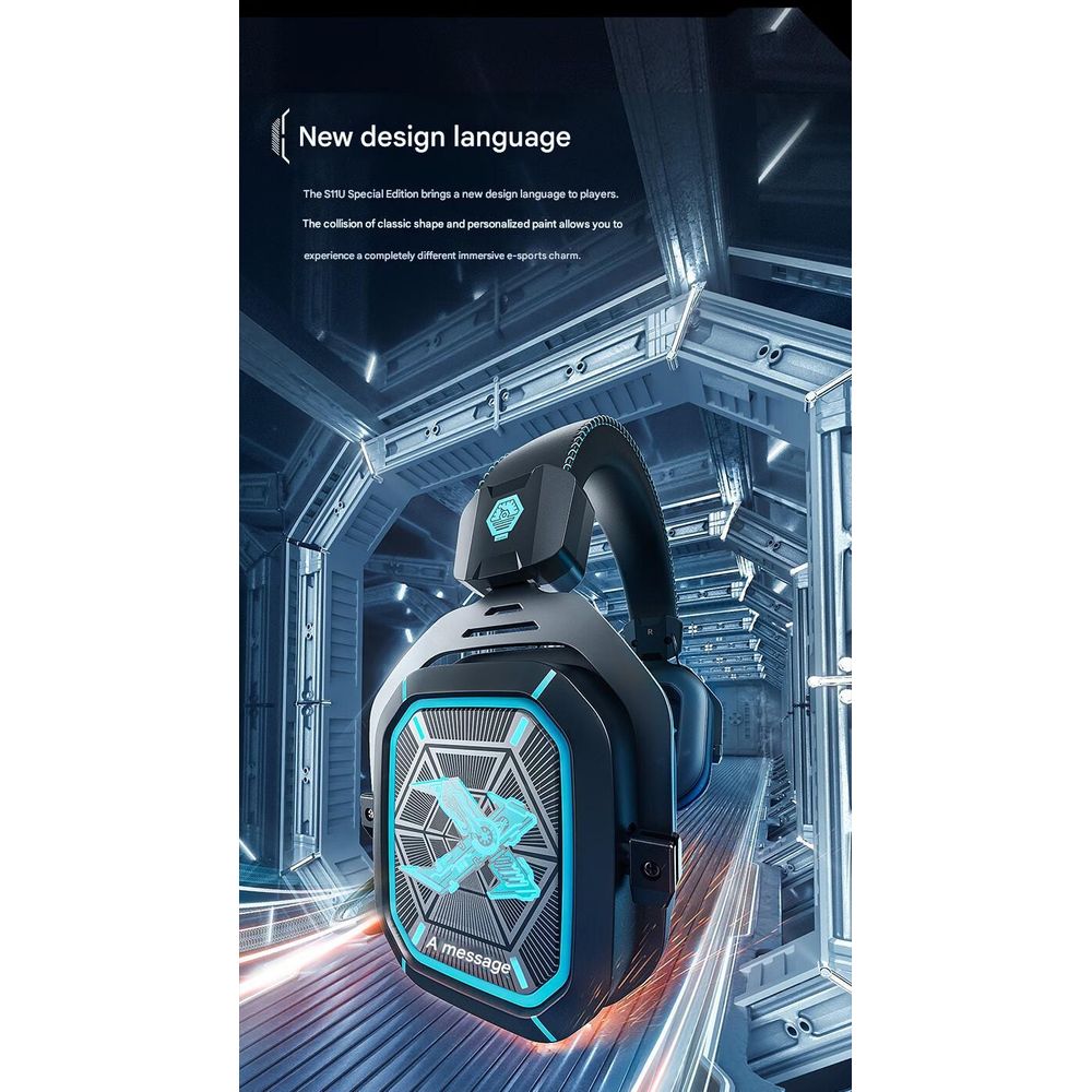 XIBERIA S11 Bluetooth Wireless Gaming Headset 3