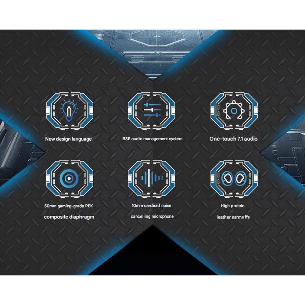 XIBERIA S11 Bluetooth Wireless Gaming Headset 8