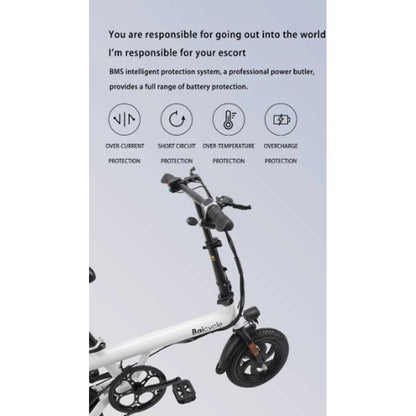 Xiaobai Bicycle S1 250W Foldable Electric Road Bike 6