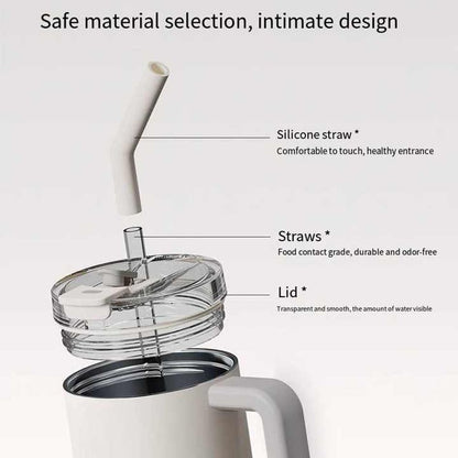 Xiaomi Giant Straw Thermos Cup 7