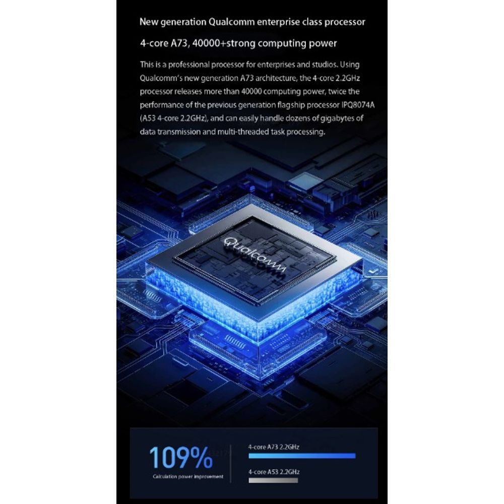 Xiaomi Mi AX10000 Gigabit Dual 10G Router 6