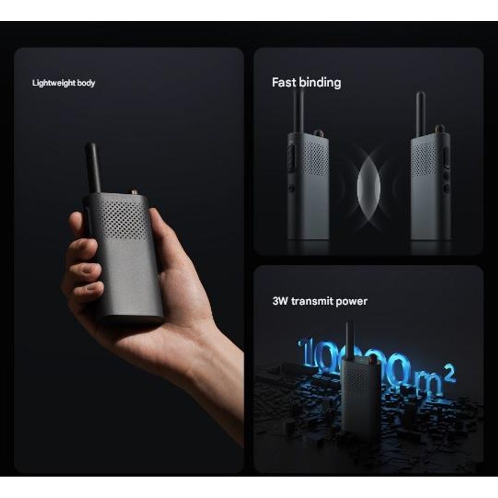 Xiaomi Mi Walkie Talkie 3 Chat Edition APP Programming 5km Range 7