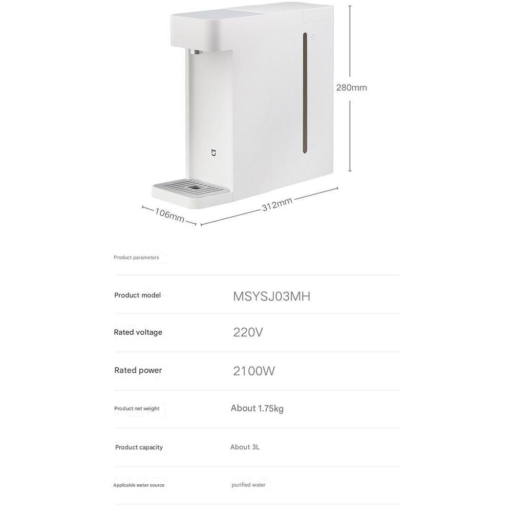 Xiaomi S1 Instant Hot Water Dispenser 10